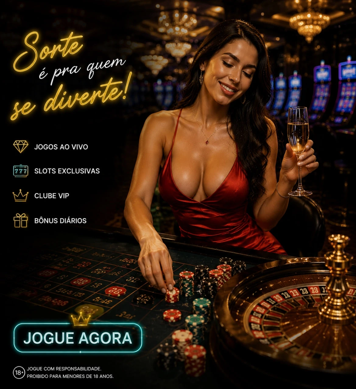 Notificações e promoções
